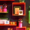 Glowmance Lysende Kule Med Neonlys - Good Vibes