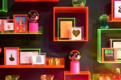 Glowmance Lysende Kule Med Neonlys - Good Vibes