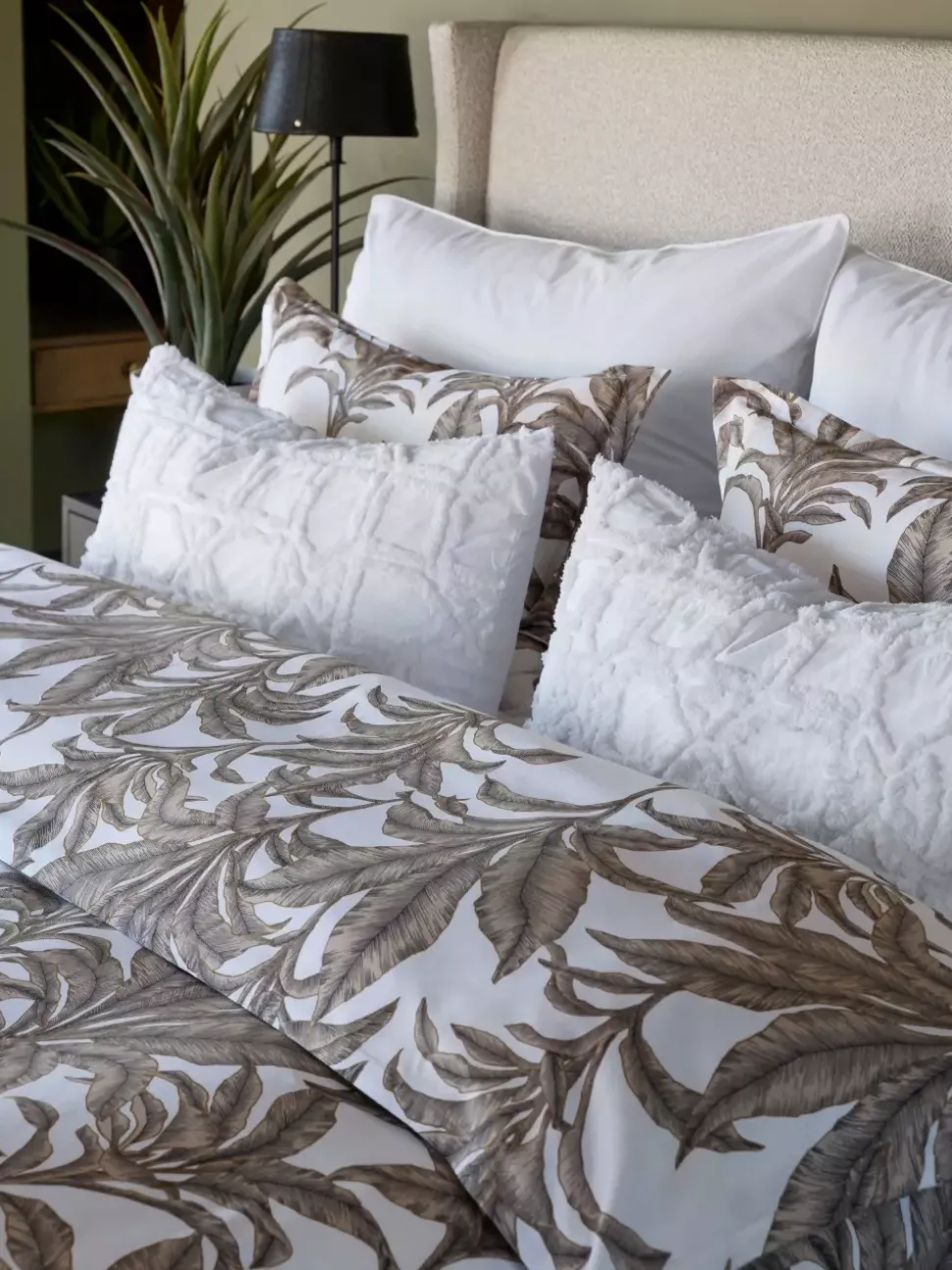 Halvor Bakke Babylonstoren sengesett 200x220/2*50x70 Beige / Pure cashmere