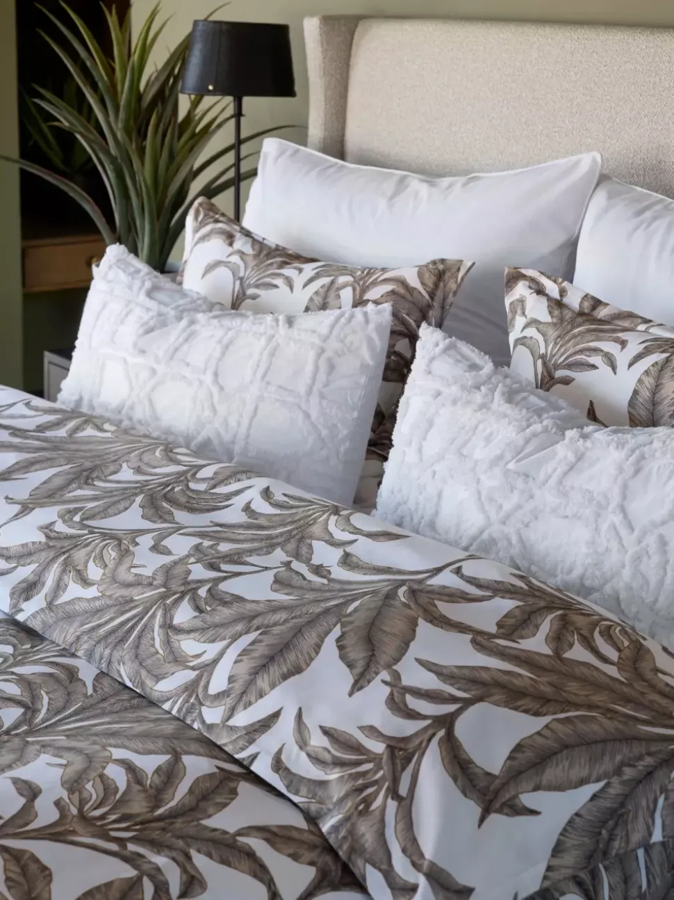 Halvor Bakke Babylonstoren sengesett 140x220/50x70 Beige / Pure cashmere