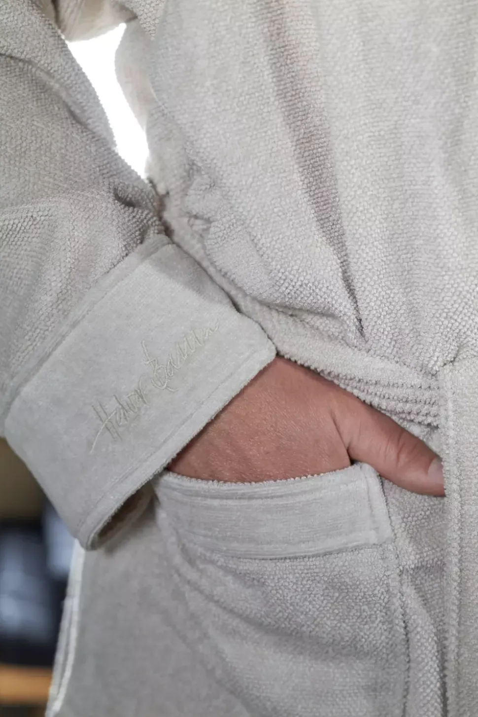 Halvor Bakke Clifton Badekåpe S/M Beige