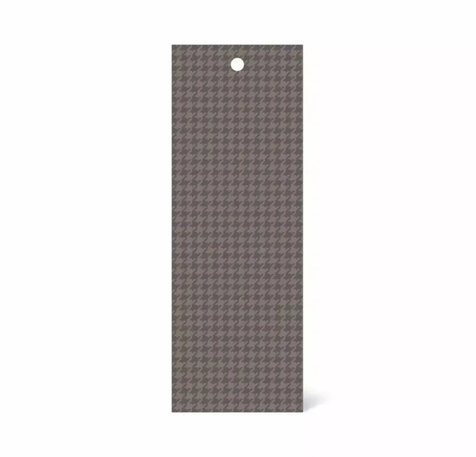 Halvor Bakke Kort Houndstooth Brown