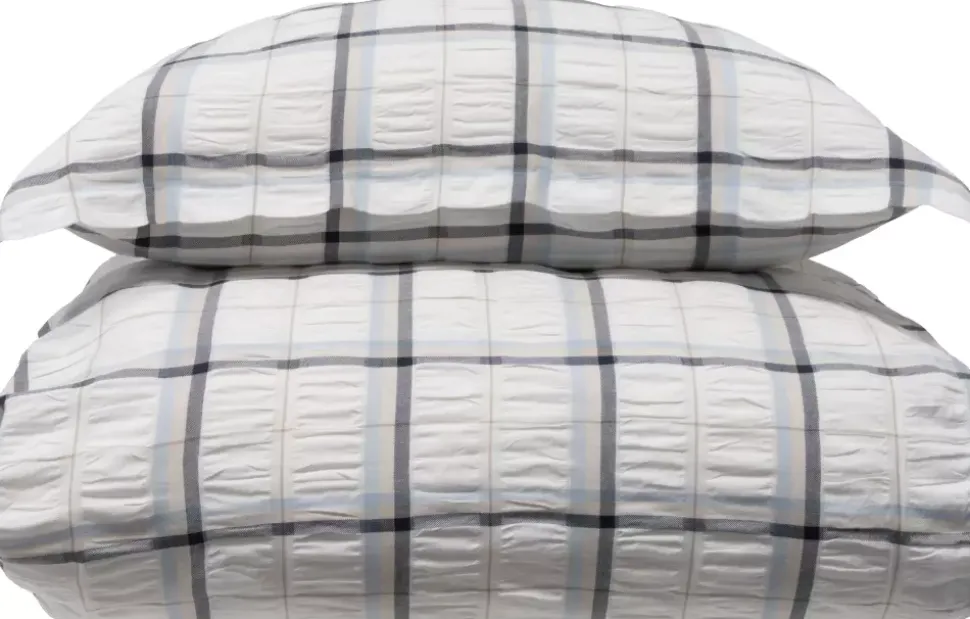 Halvor Bakke Nox sengesett 140x200/50x70 Blå / Midnight blue