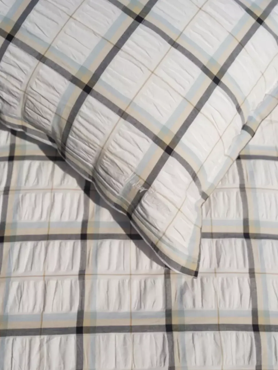 Halvor Bakke Nox sengesett 140x200/50x70 Blå / Midnight blue