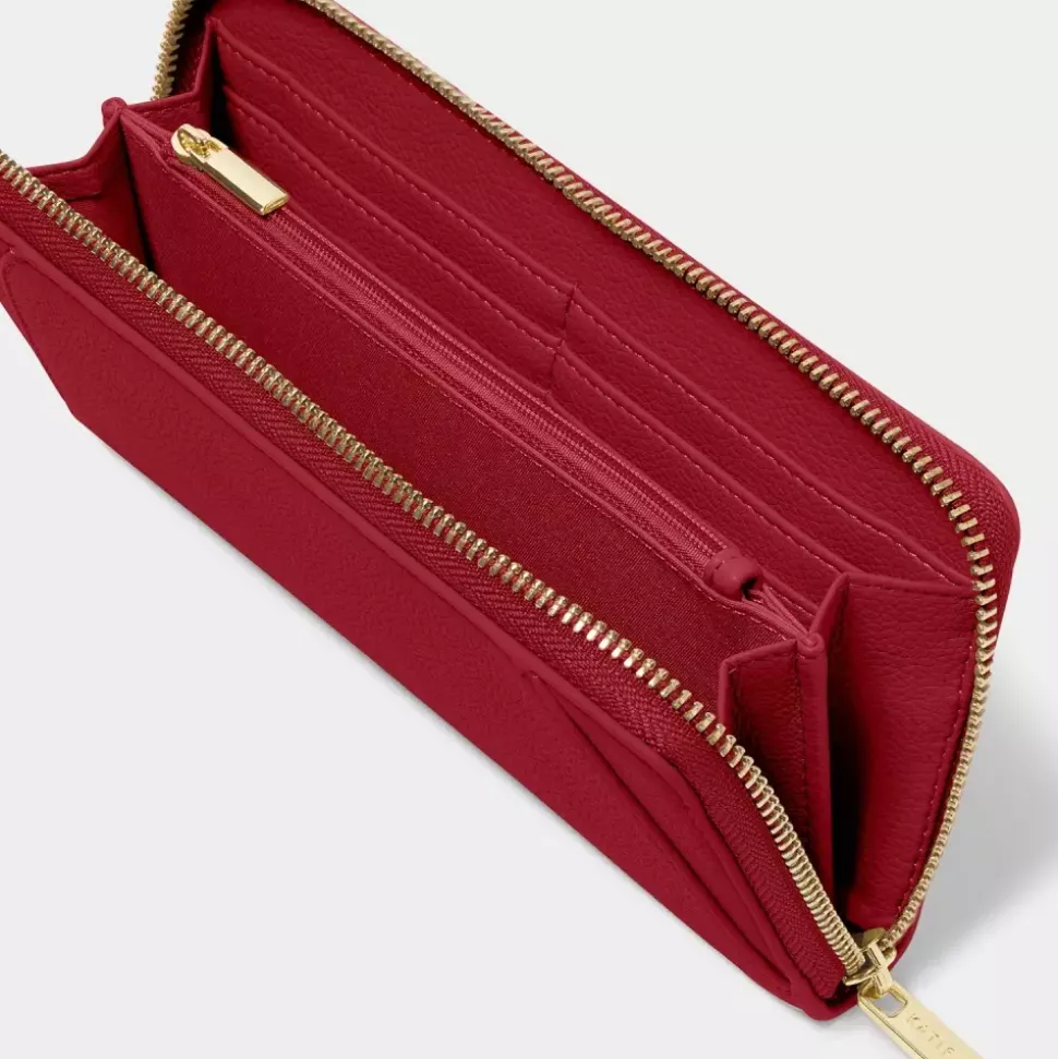 Hana Liten Veske Garnet Red 10x20