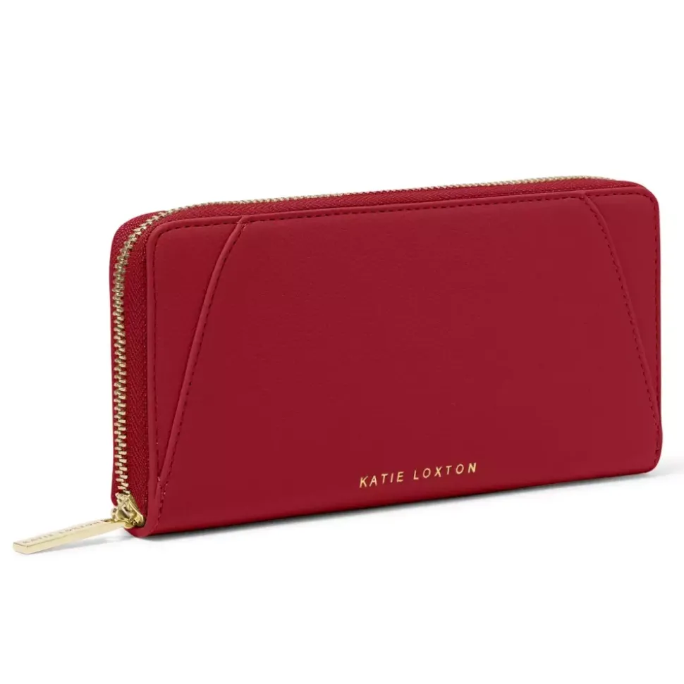 Hana Liten Veske Garnet Red 10x20