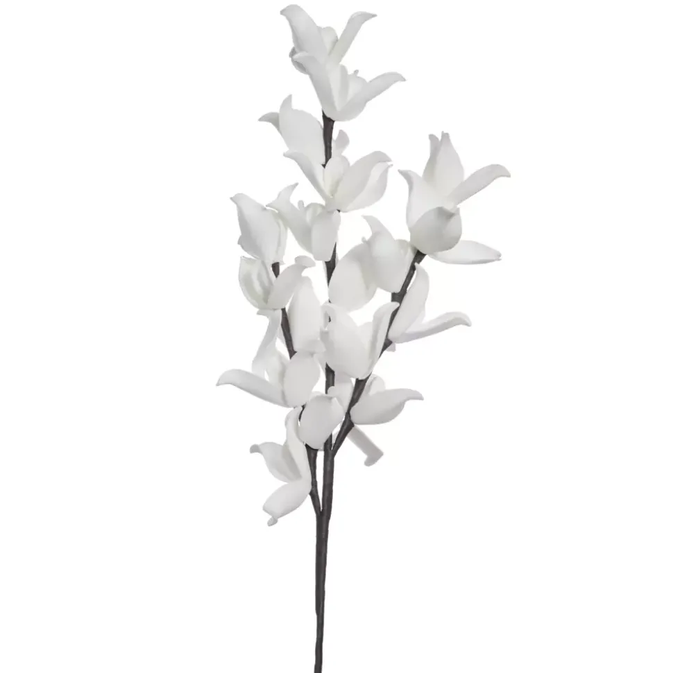 Happia Dekorblomst Hvit H16