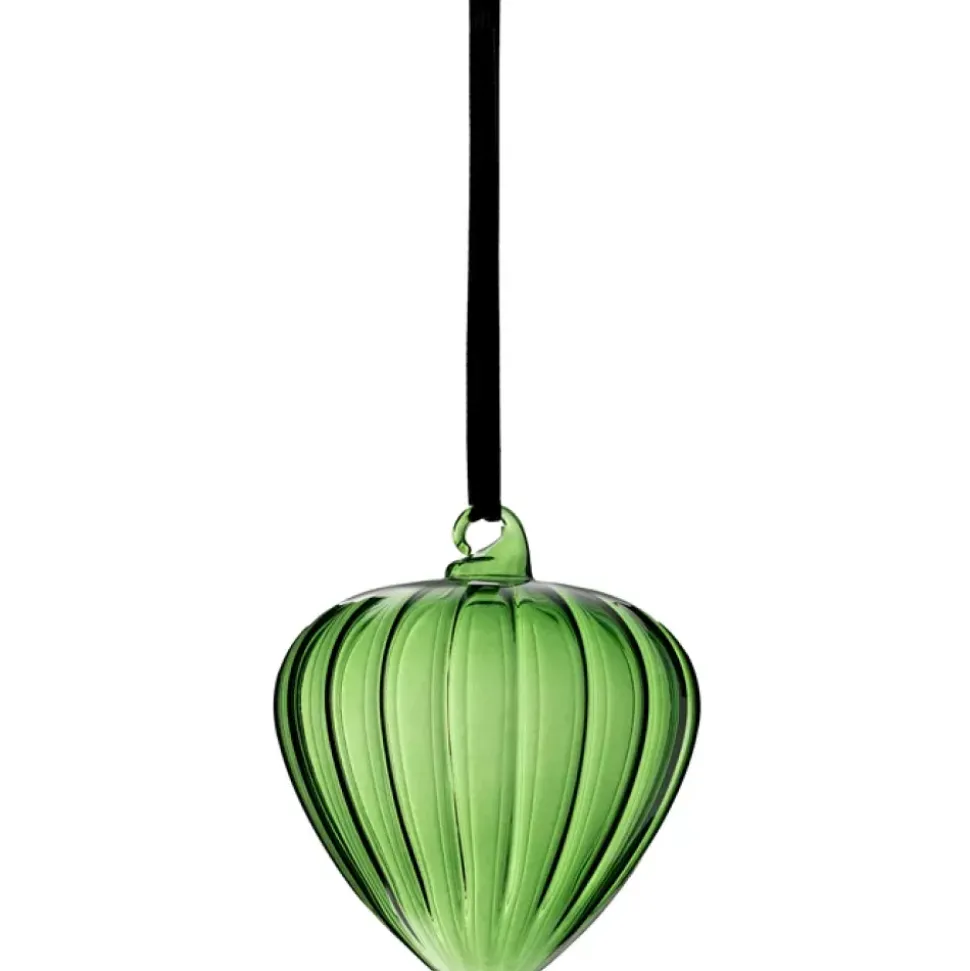 Hazel Dekorkule Grønn 10cm