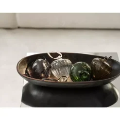Hazel Dekorkule Grønn 10cm