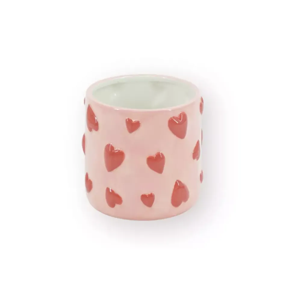 Hearts Potte H13 Rosa/Rød