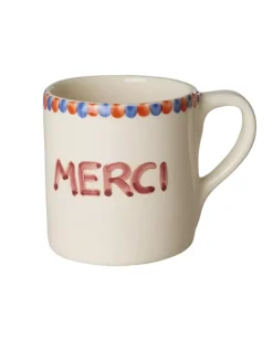 Håndmalt Kopp MERCI