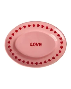 Håndmalt Serveringsfat LOVE