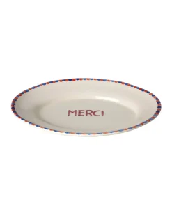 Håndmalt Serveringsfat MERCI