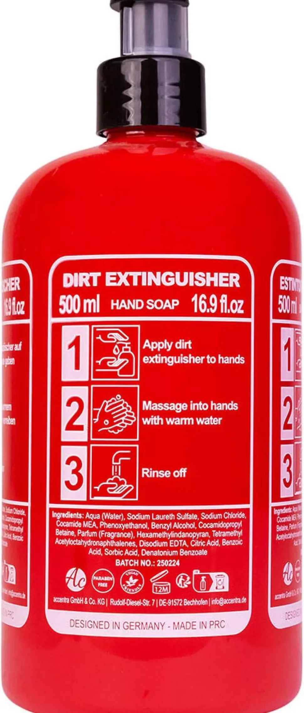 Håndsåpe 500ml Brannslukker