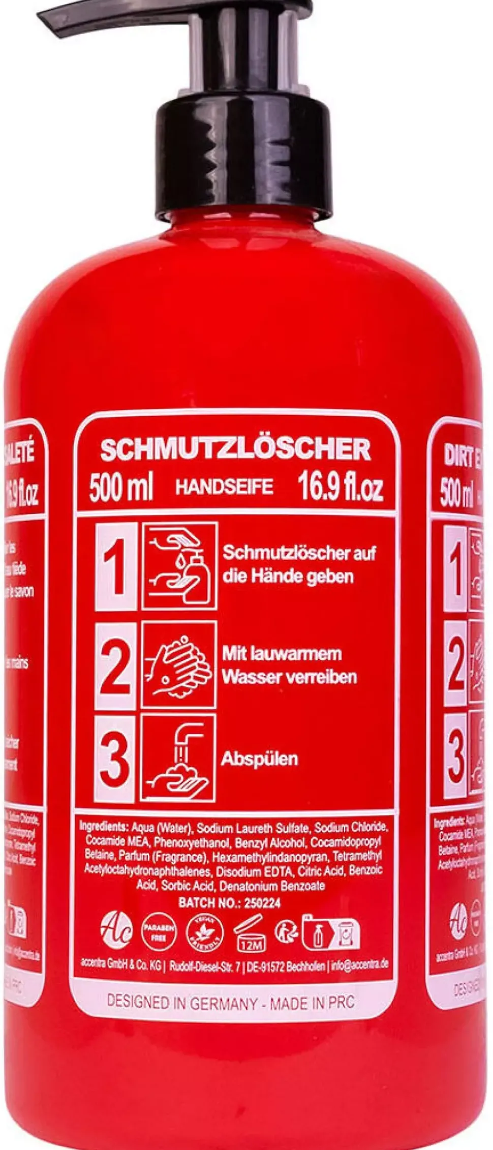 Håndsåpe 500ml Brannslukker