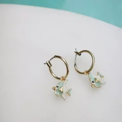Hoops Med Charm, Tropisk Fisk, Aquatic