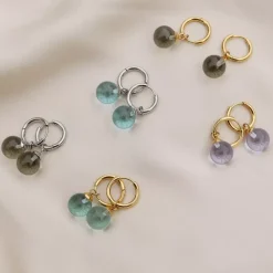 Hoops Med Glasskule Grå