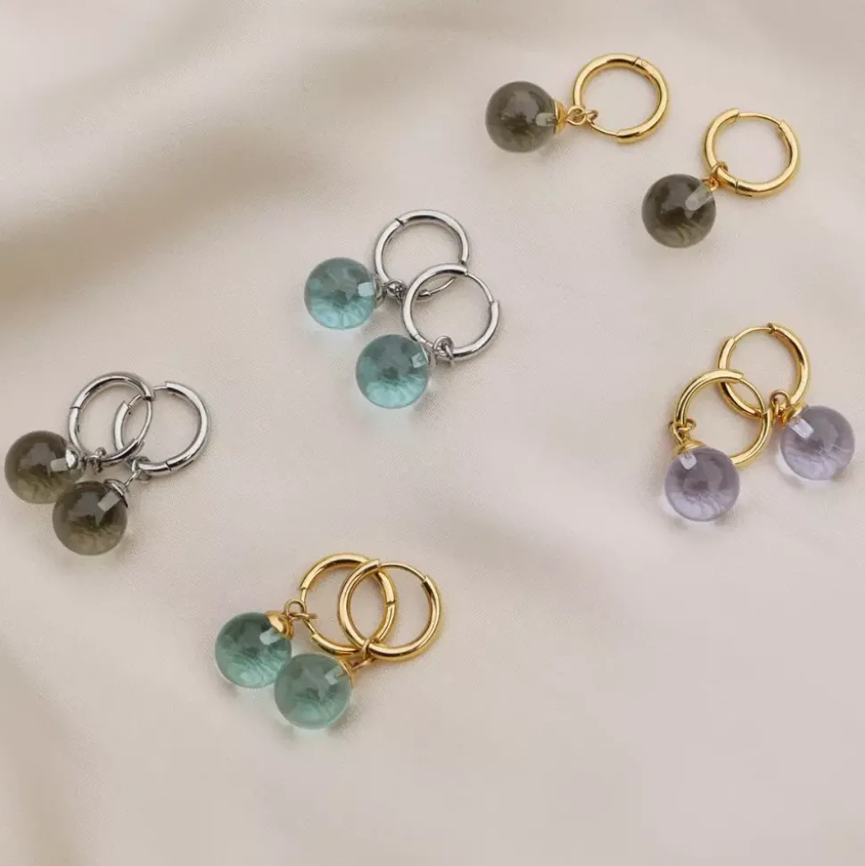 Hoops Med Glasskule Grå