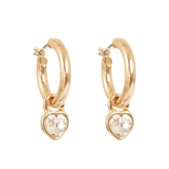 Hoops Med Hjerte Crystal