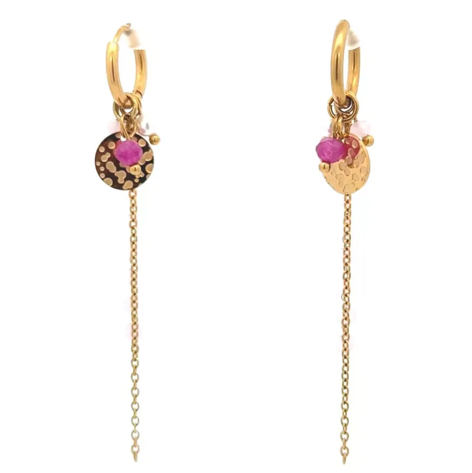 Hoops Med Rosa Bunch