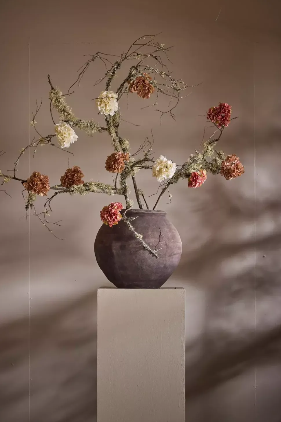 Hortensia Med Klype Krem