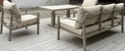 Hydra Loungegruppe 3+1+1 Beige
