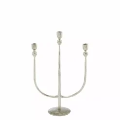 Imelia Lysestake 3-Armet 16x7x24,5 cm Sølv