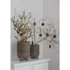 INCON Potte s/2 D19,5/24 H28/35 cm Antikkbrun P18/23