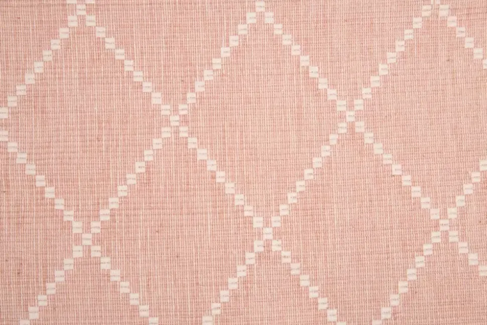 Jaquard Brikke Rosa 33x48