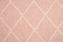 Jaquard Løper Rosa 33x100