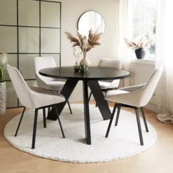 Jason Spisestol m/Sving Beige