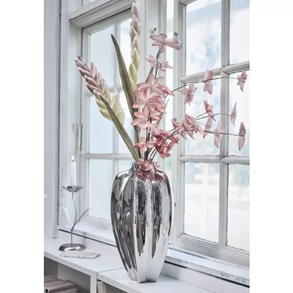 Jielle Vase Sølv H36,5
