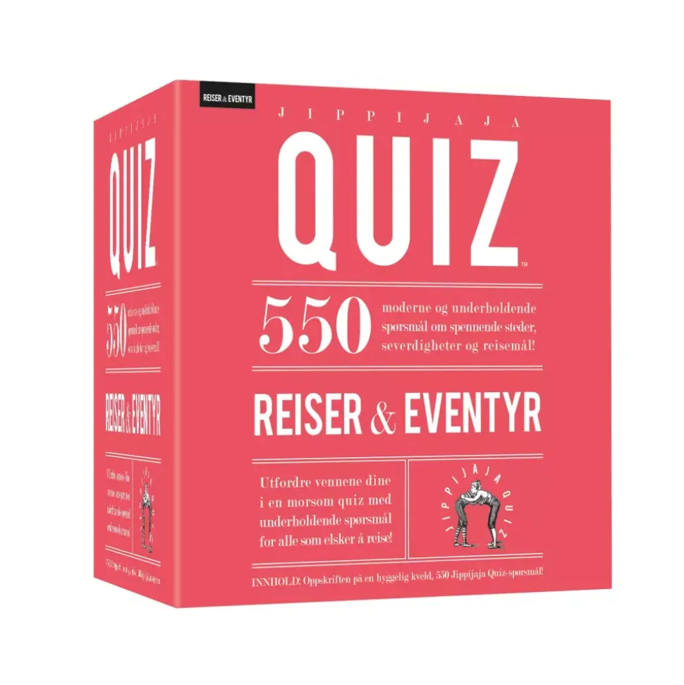 Jippijaja Quiz, Reiser & Eventyr