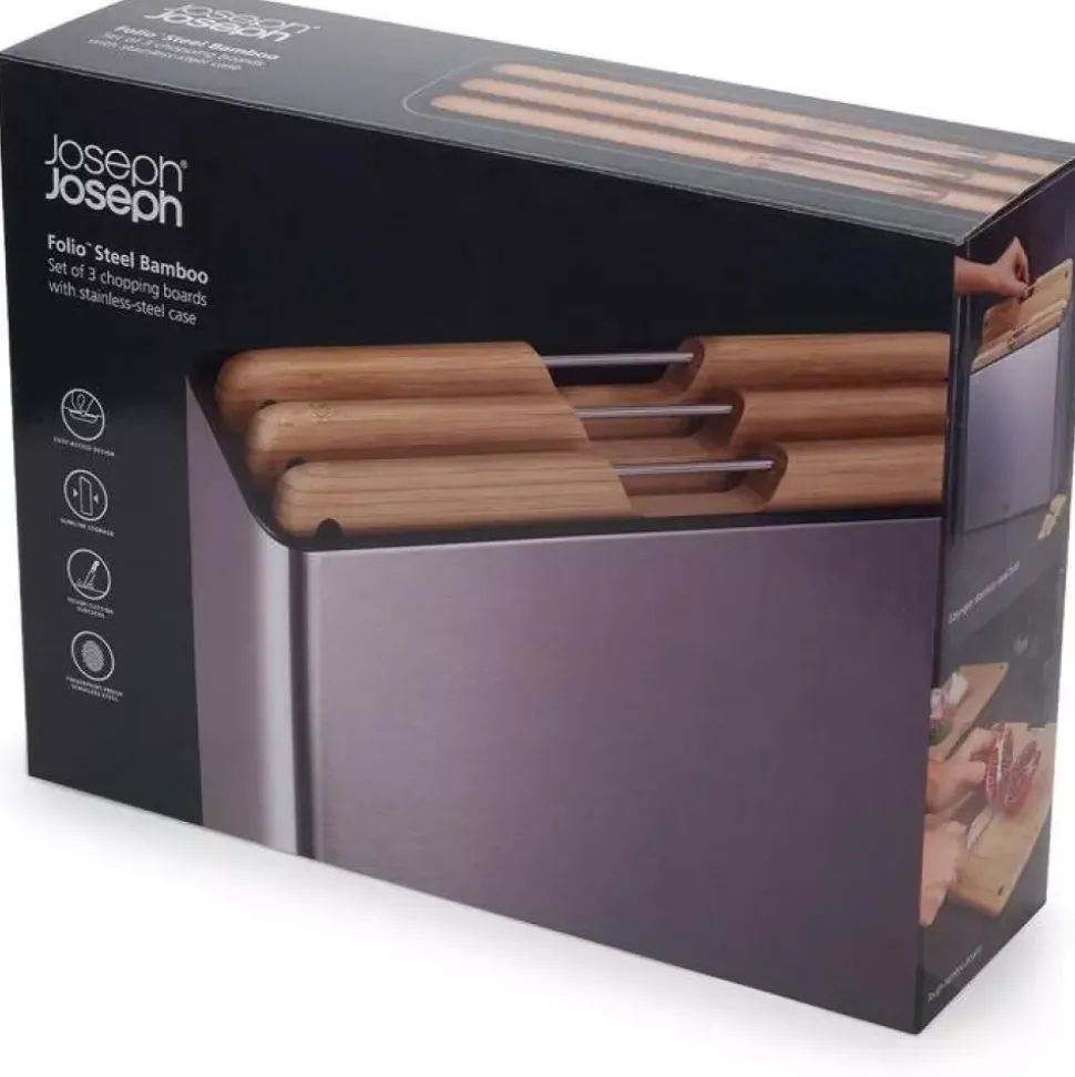 Joseph Joseph - Folio - Skjærebrett s/3