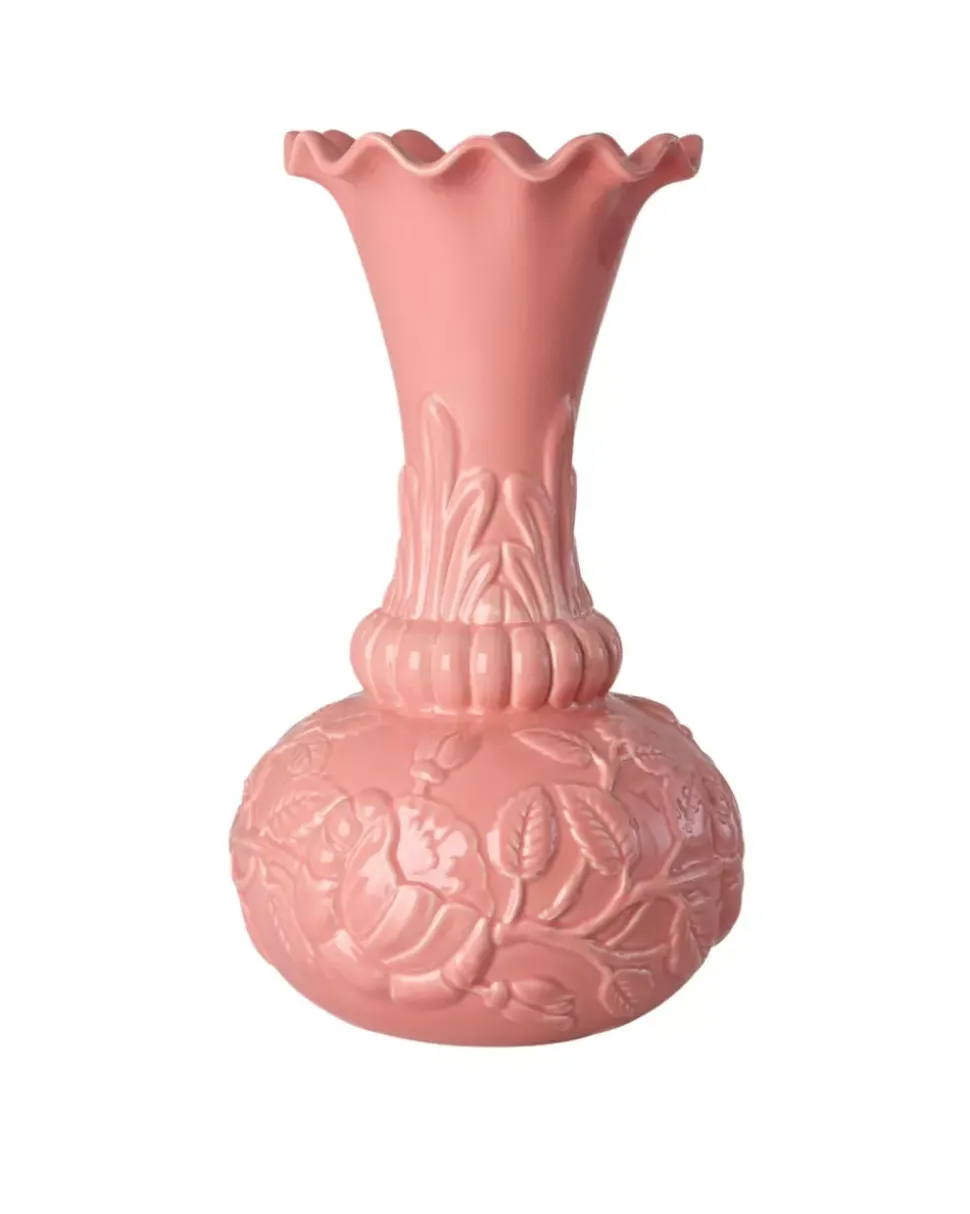 Keramikkvase I Korall - Stor - 2800 ml