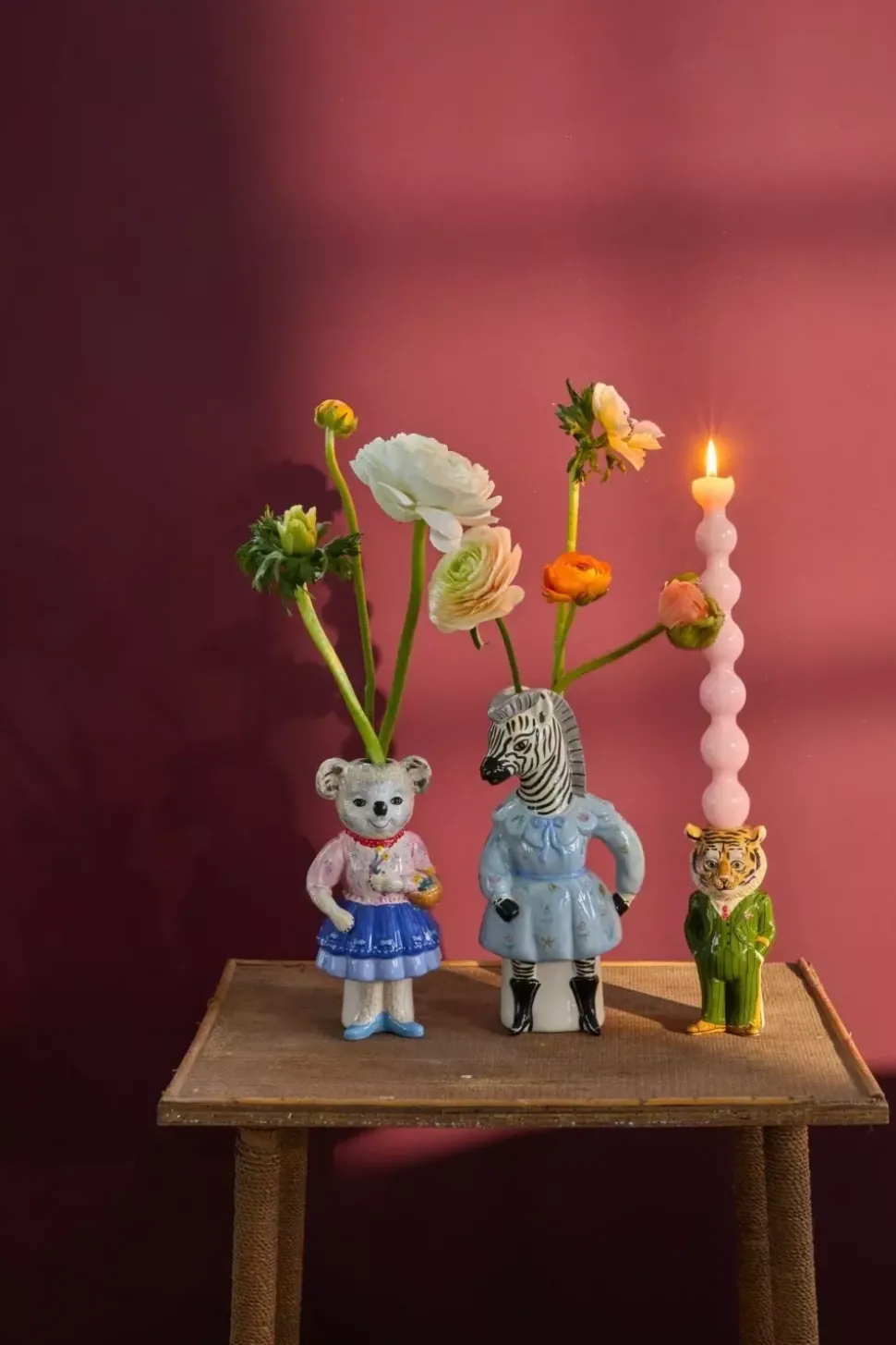 Keramisk Vase I Koalaform - Nathalie L'ete