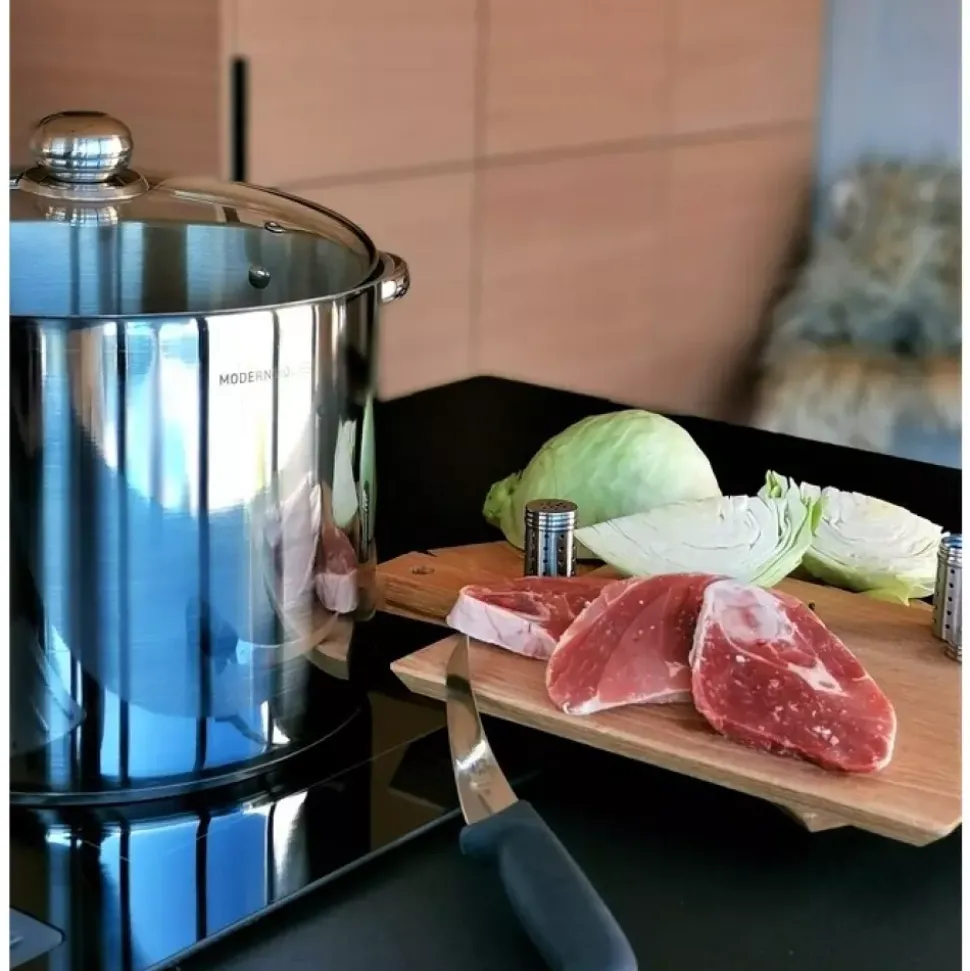 Kitchen Essentials - Gryte m/dampkurv - 18 l