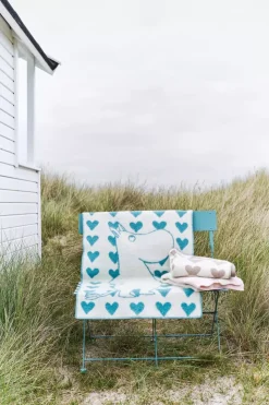 Klippan - Moomin Heart Pledd Rosa