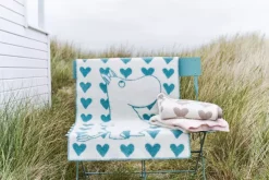 Klippan - Moomin Heart Pledd Taupe