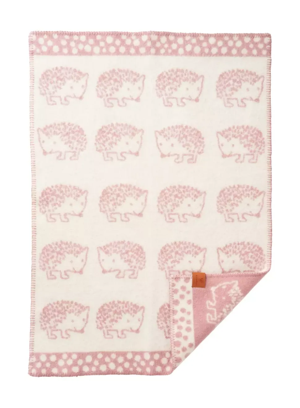Klippan - Piggsvin Pledd Rosa