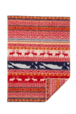 Klippan - Sarek Babypledd Rød