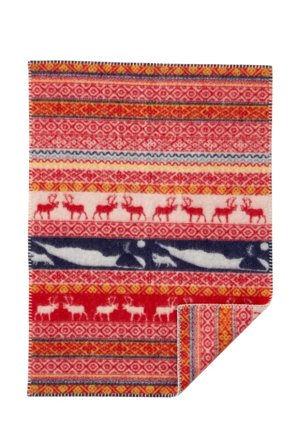 Klippan - Sarek Babypledd Rød