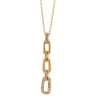 Kort Kjede Med "gold Links"