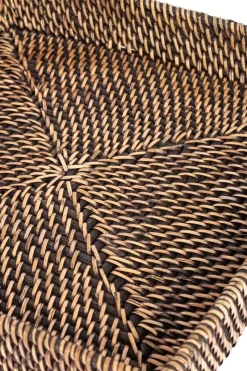 Lama Brett Rattan 30x30 Brun