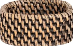 Lama Minico Serviettring 4-Pk Rattan 6x5x3 Brun