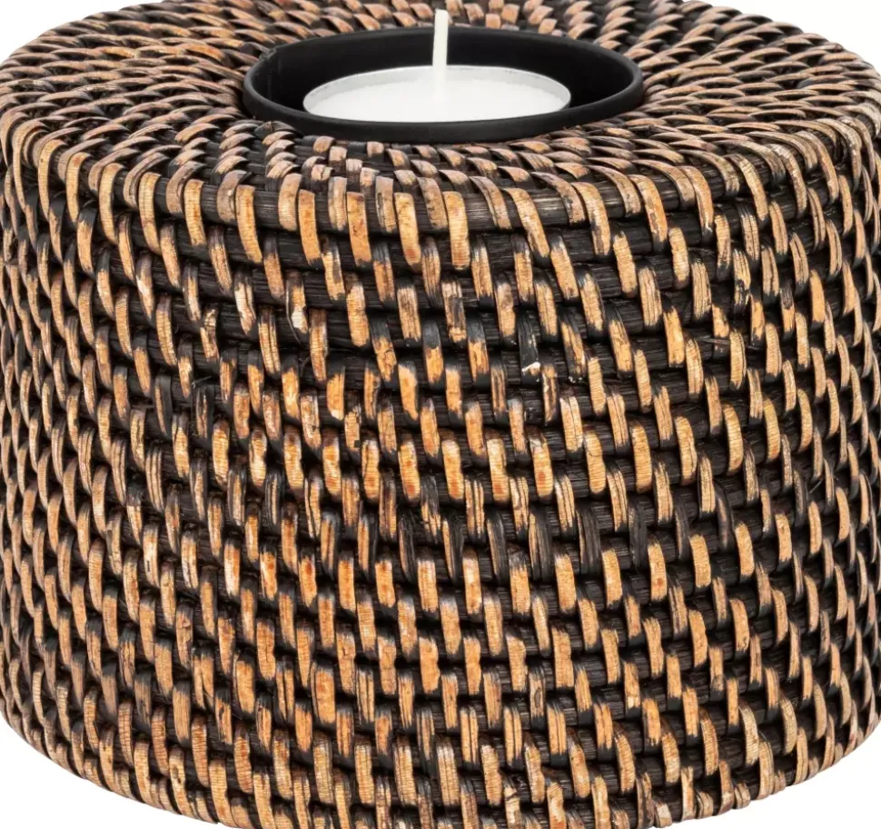 Lama Minico Telysholder Rattan H9 Brun