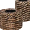 Lama Minico Telysholder Rattan H12 Brun