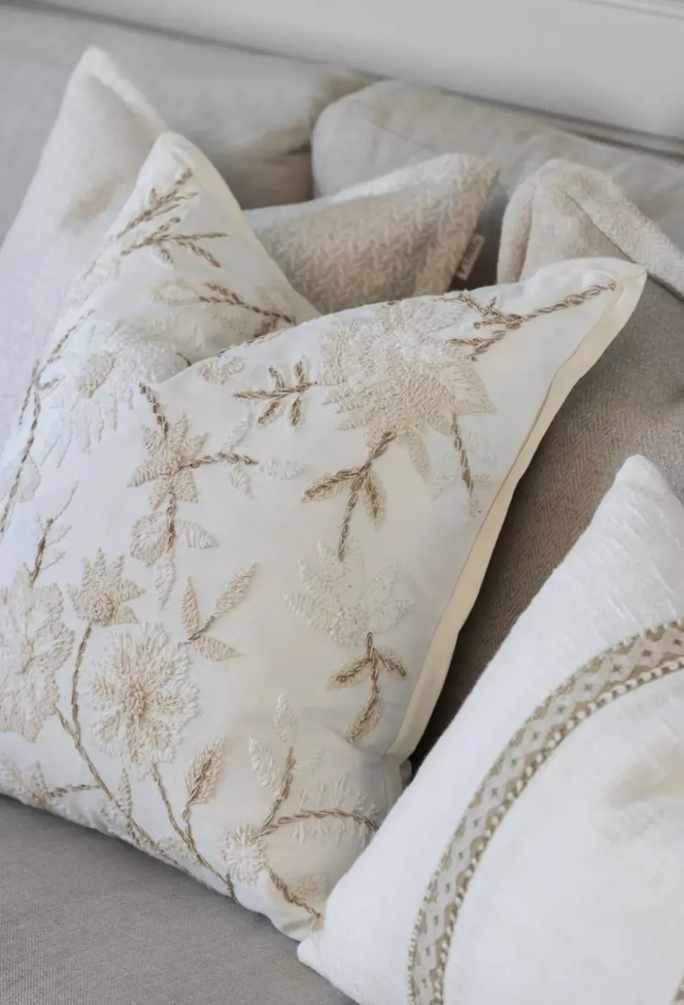 Lama Oria Putetrekk 50x50 Beige