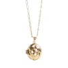Langt Kjede Med Locket, Lilies & Pearls