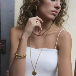 Langt Kjede Med Locket, Steel G